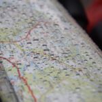 Krople deszczu o poranku