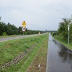 Nawierzchnia drogi uszkodzona na odcinku 6 km