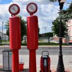 Przedwojenne dystrybutory paliwa w Janowie Podlaskim