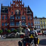 Przed ratuszem w Chojnicach