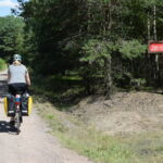 Przekraczamy granicę Parku Narodowego "Bory Tucholskie"