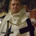 "Wujek przebrany za krzyżowca" Zdjęcie zatytułowane przez chrześniaków Sylwii.