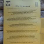 Tablica przed Domem Sybiraka