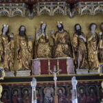 Gotycki ołtarz z 1444 r. wykonany w gdańskim warsztacie.