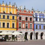 Ormiańskie kamieniczki na Rynku Wielkim w Zamościu