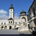 Piękny dziedziniec "domu mieszkalnego" Marcina Krasickiego